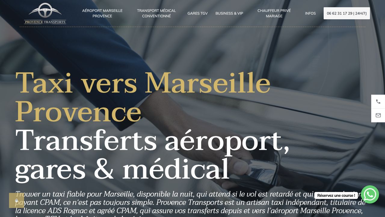 Capture du site de Provence Transports — Tony Héron